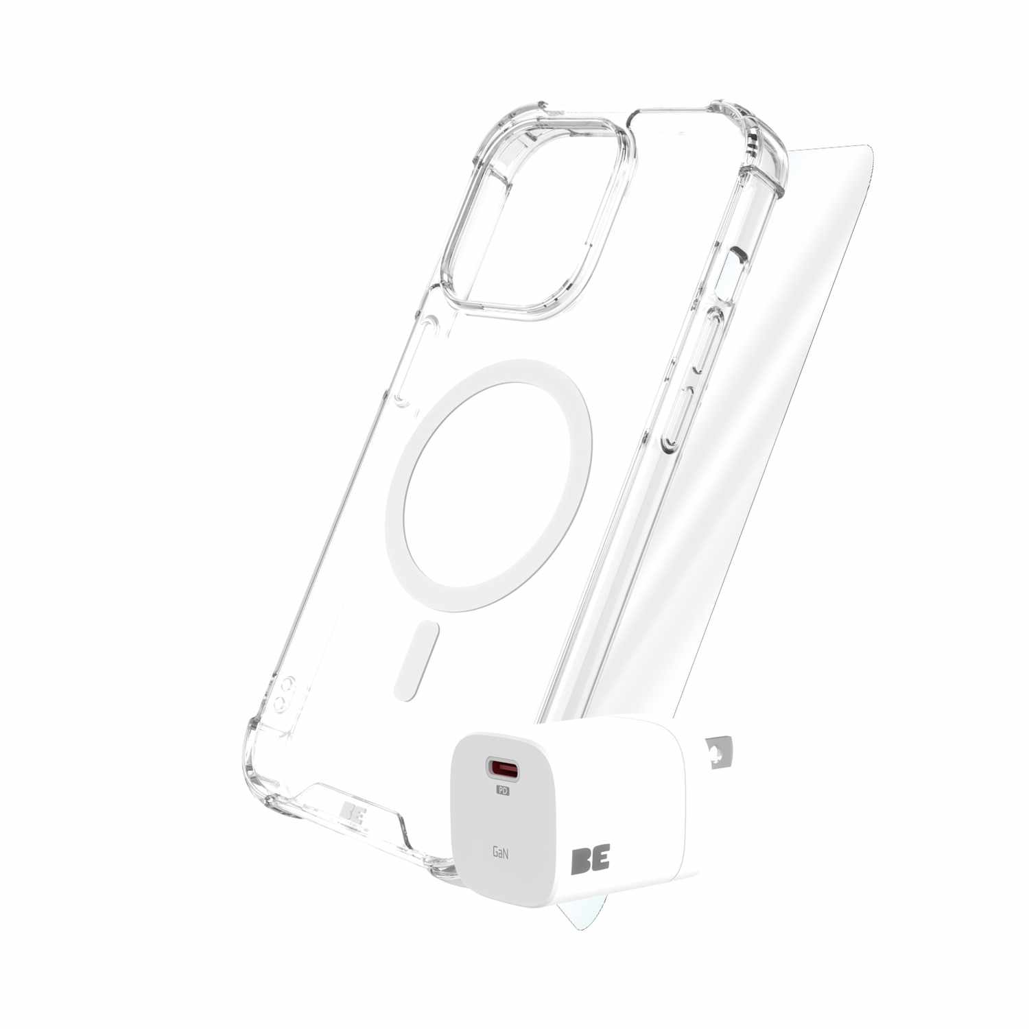 Blu Element Total Protection MagSafe Bundle Case with 30W Charger for iPhone 16