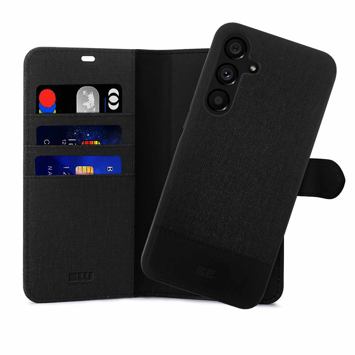 Blu Element Folio 2-in-1 Case Black for Samsung Galaxy A17 5G