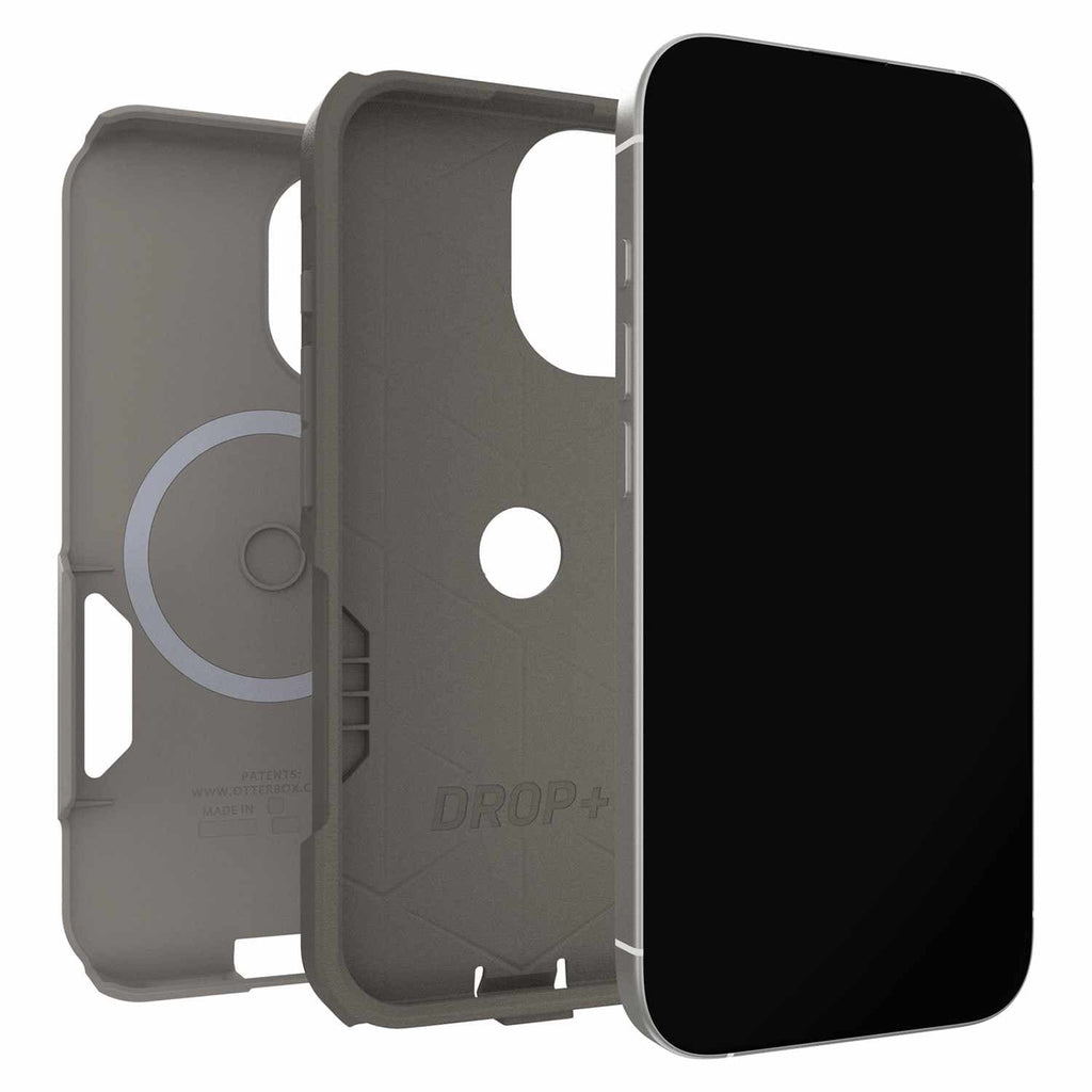 OtterBox Commuter MagSafe Case w/Camera Control Grey Comfort for iPhone 17