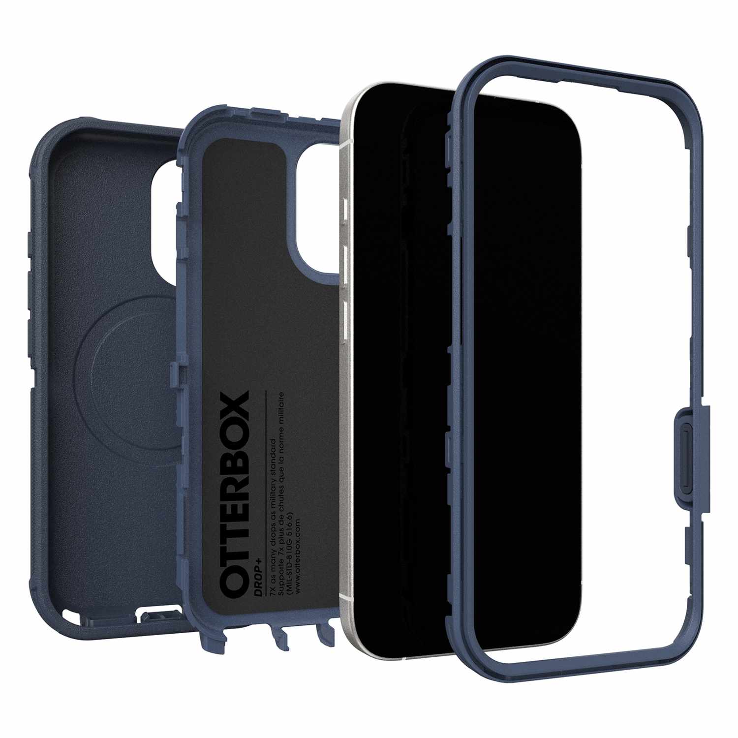 OtterBox Defender Pro MagSafe Case w/Camera Control Riverside (Blue) for iPhone 17