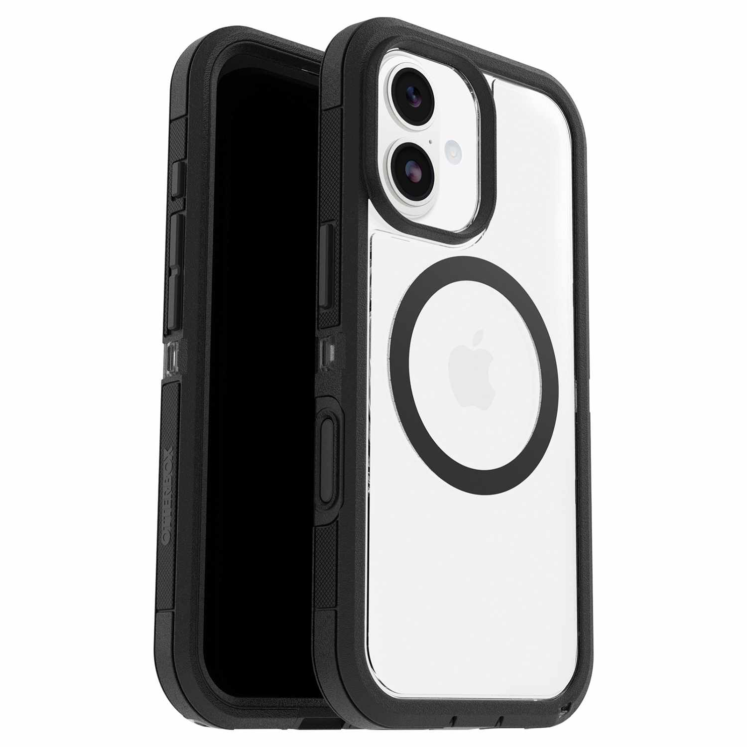 OtterBox Defender Pro XT Clear MagSafe Case w/Camera Control Dark Side (Black) for iPhone 17