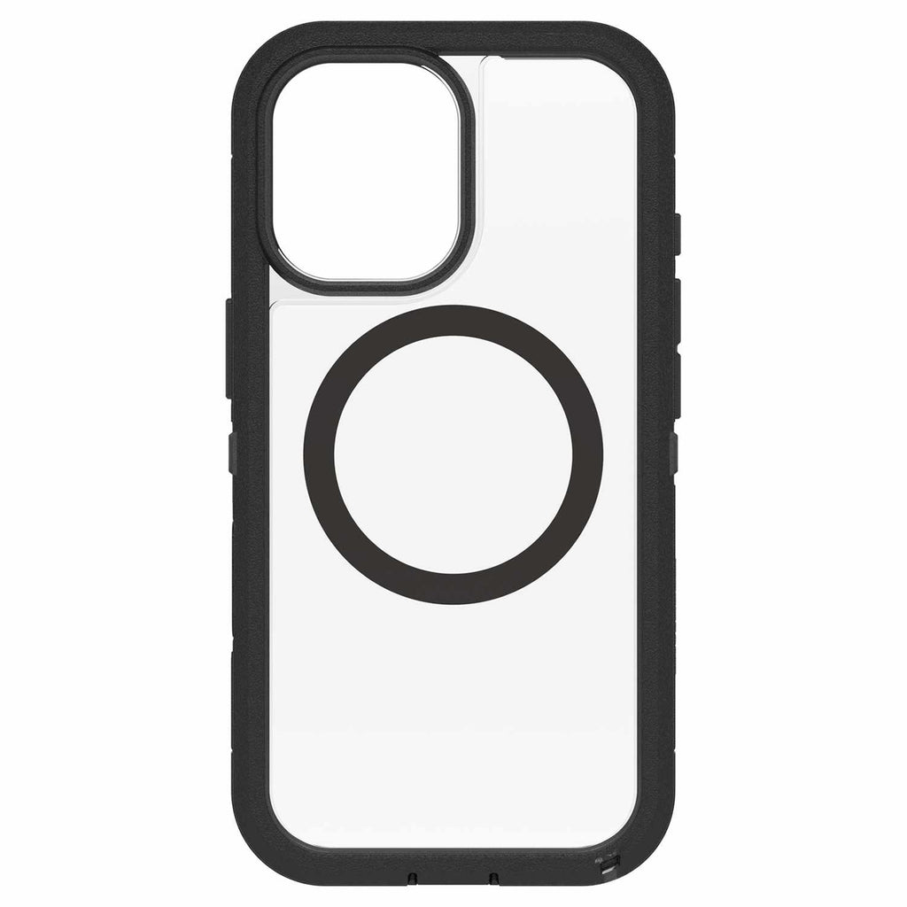 OtterBox Defender Pro XT Clear MagSafe Case w/Camera Control Dark Side (Black) for iPhone 17