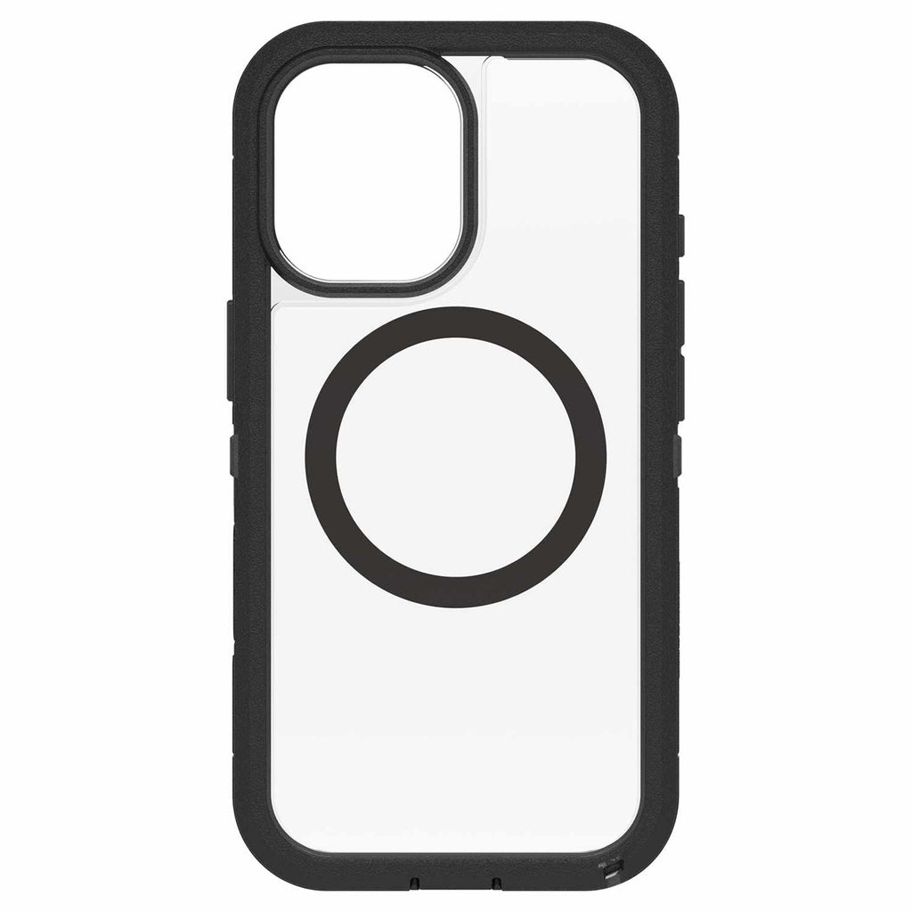 OtterBox Defender Pro XT Clear MagSafe Case w/Camera Control Dark Side (Black) for iPhone 17