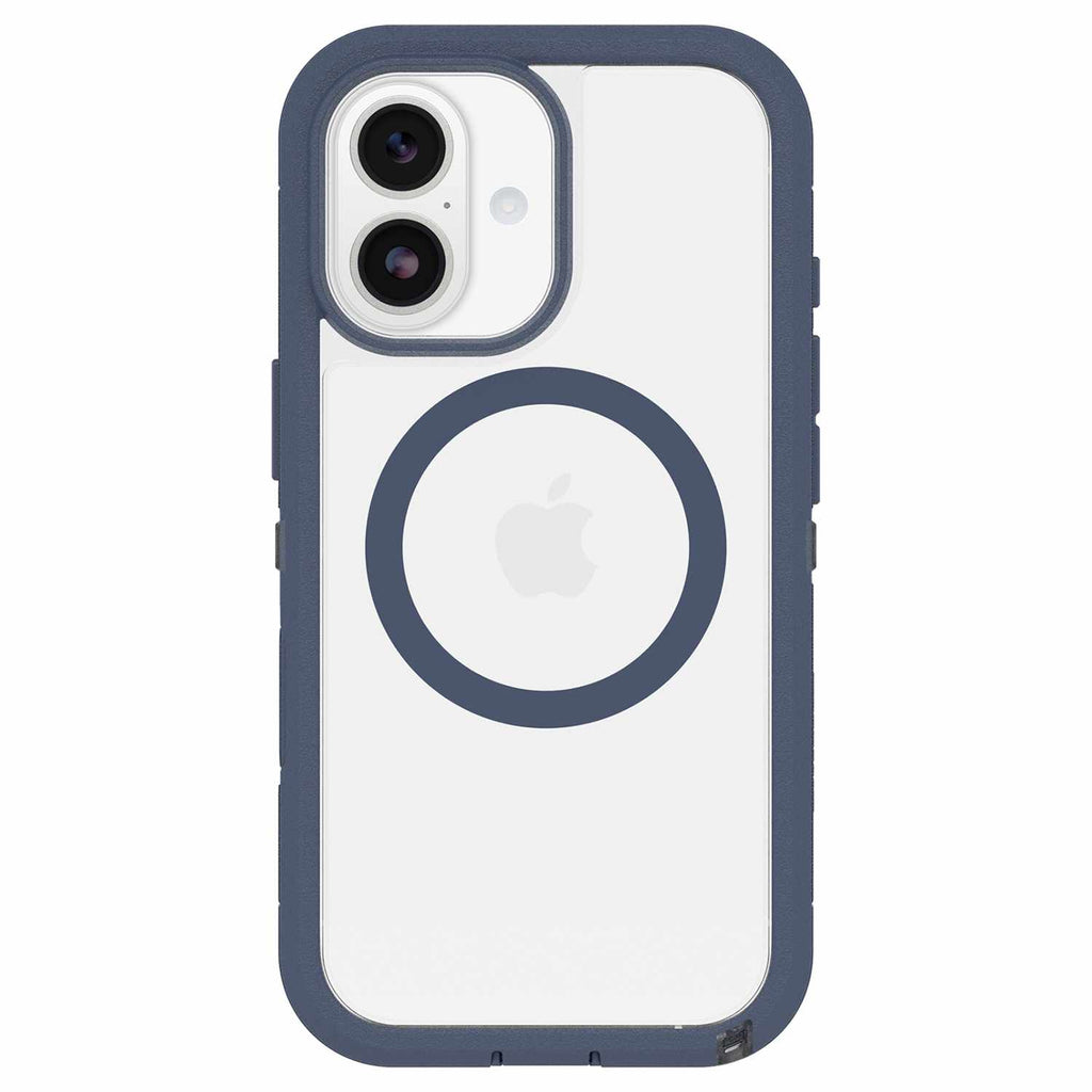 OtterBox Defender Pro XT Clear MagSafe Case w/Camera Control Bootcut (Blue) for iPhone 17