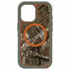 OtterBox Defender Pro XT Clear MagSafe Case w/Camera Control Realtree Apx (Green) for iPhone 17