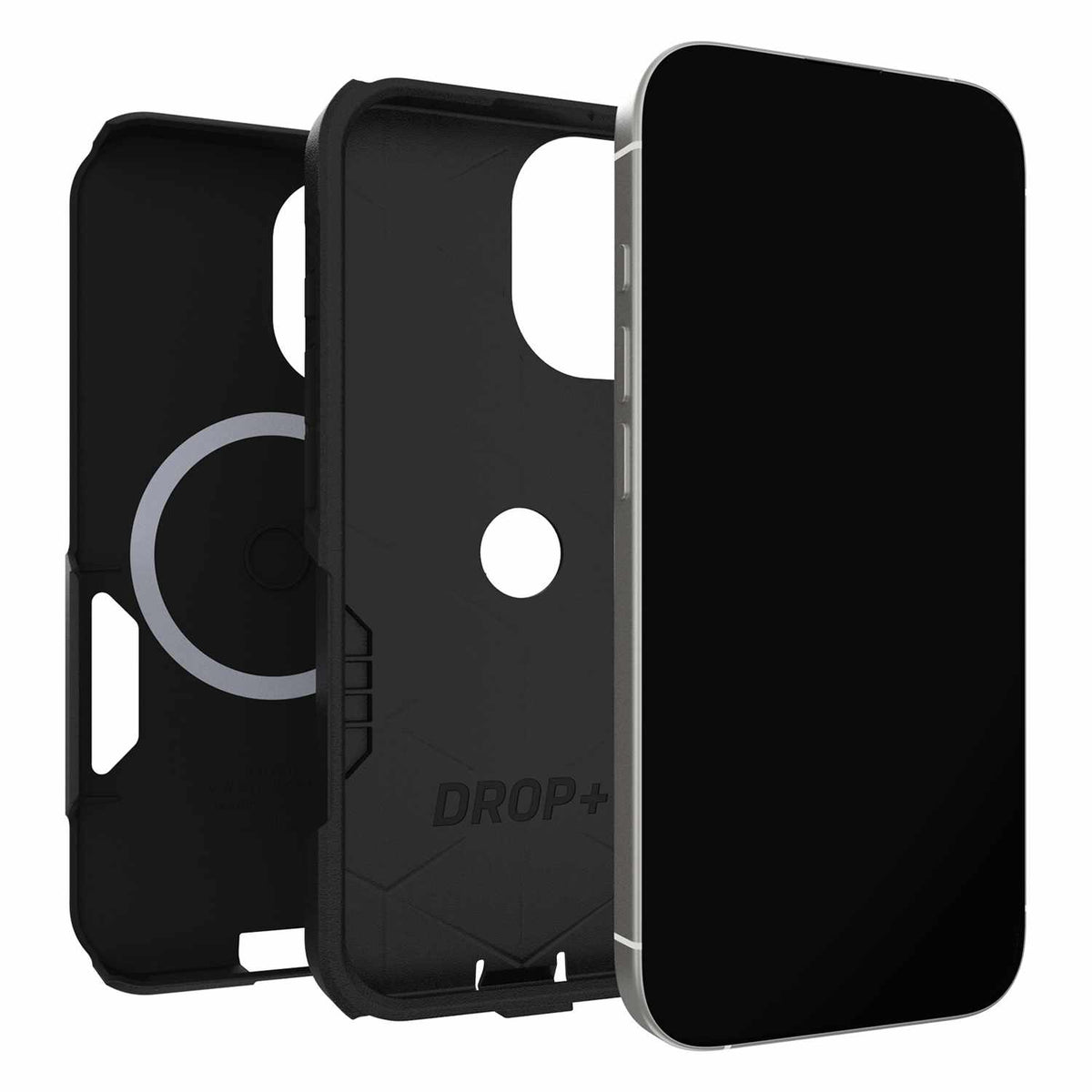 OtterBox Commuter MagSafe Case w/Camera Control Black for iPhone 17 in Bulk Packaging