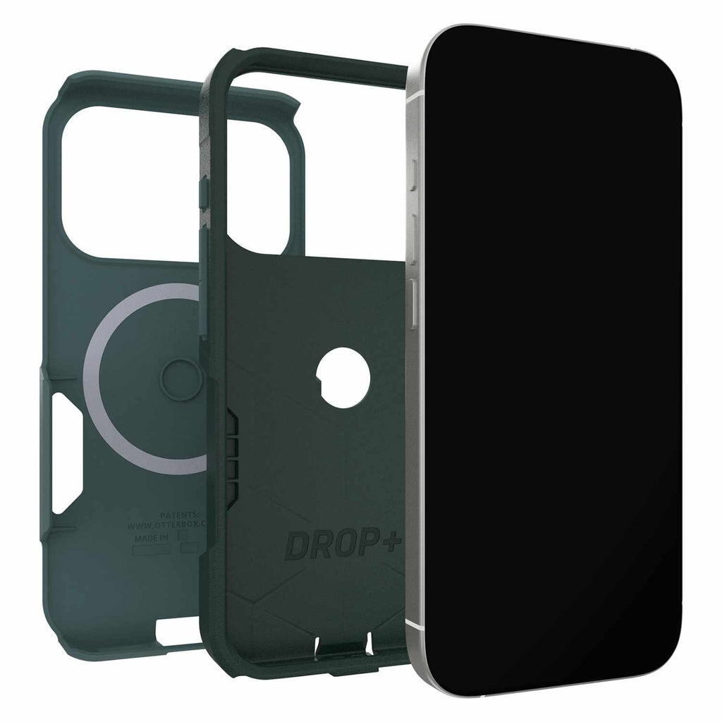 OtterBox Commuter MagSafe Case w/Camera Control Sagebrush (Green) for iPhone 17 Pro