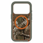 OtterBox Defender Pro XT Clear MagSafe Case w/Camera Control Realtree Apx (Green) for iPhone 17 Pro