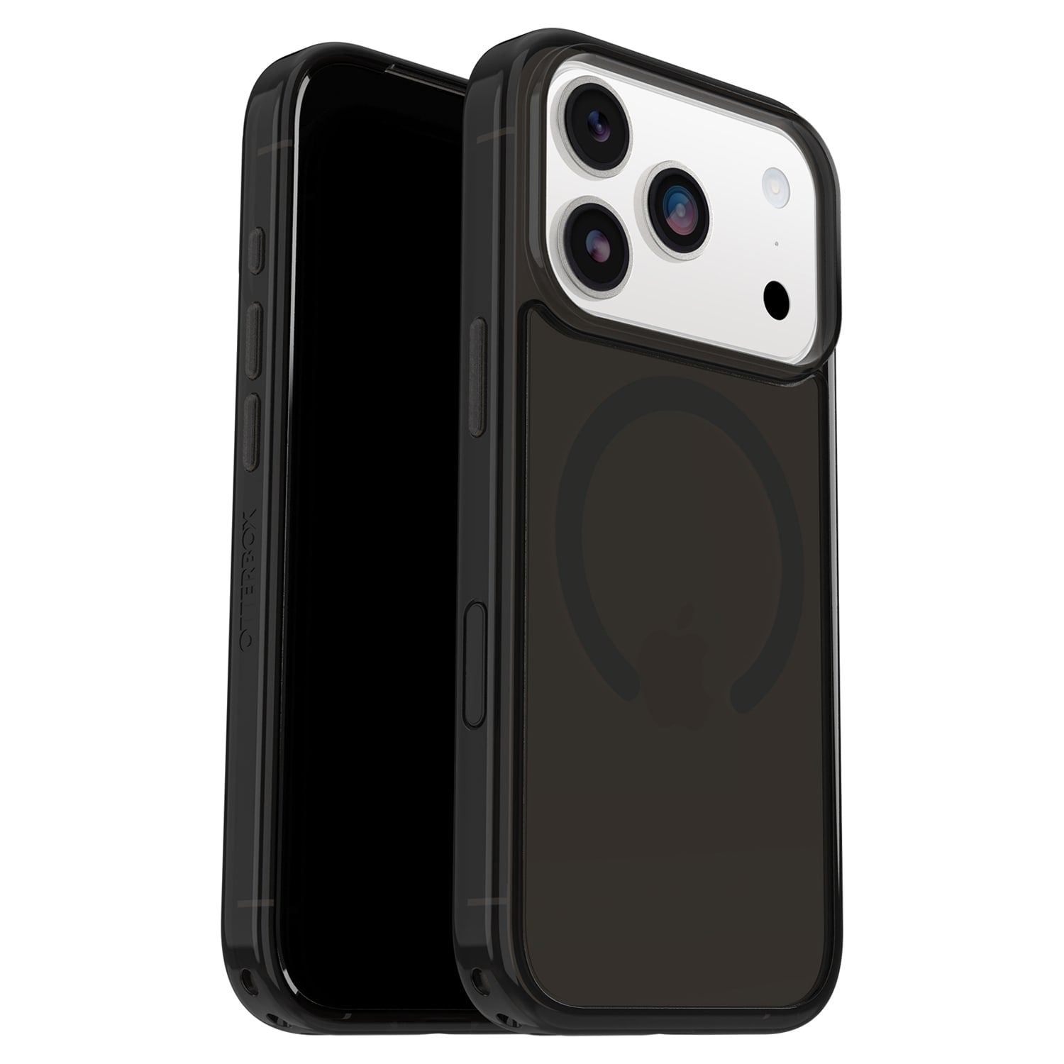 OtterBox Symmetry Clear MagSafe Case w/Camera Control Black Mist (Black) for iPhone 17 Pro