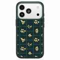 OtterBox Symmetry Clear MagSafe Case w/Camera Control Golden Bloom (Green) for iPhone 17 Pro