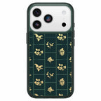 OtterBox Symmetry Clear MagSafe Case w/Camera Control Golden Bloom (Green) for iPhone 17 Pro