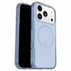 OtterBox Symmetry Clear MagSafe Case w/Camera Control Silver Glade (Blue) for iPhone 17 Pro