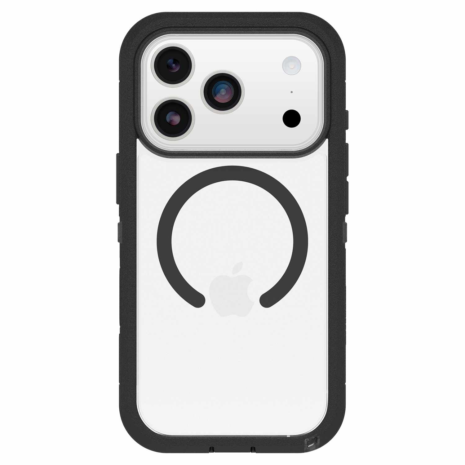 OtterBox Defender Pro XT MagSafe Case with HolsterDark Side (Black) for iPhone 17 Pro in Bulk Packaging