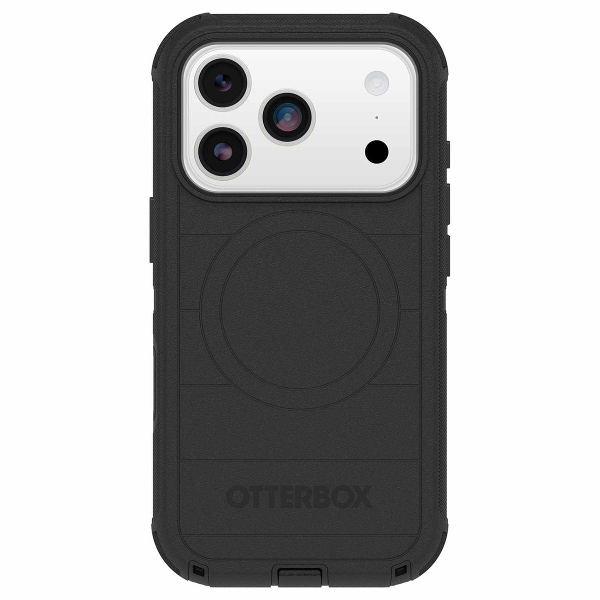 OtterBox Defender Pro MagSafe Case w/Holster Black for iPhone 18 Pro/17 Pro in Bulk Packaging