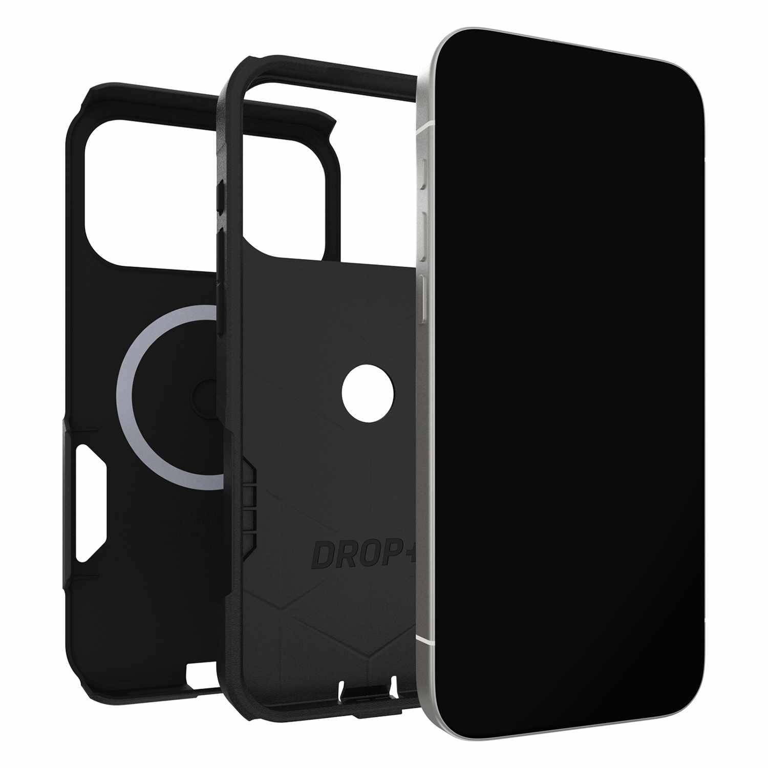 OtterBox Commuter MagSafe Case w/Camera Control Black for iPhone 17 Pro Max