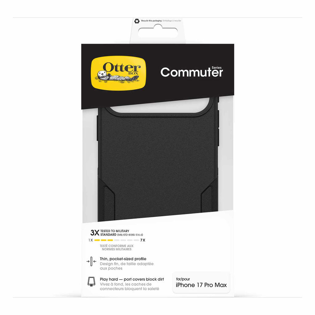 OtterBox Commuter MagSafe Case w/Camera Control Black for iPhone 18 Pro Max/17 Pro Max