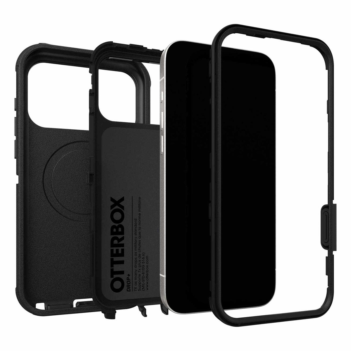 OtterBox Defender Pro MagSafe Case w/Camera Control Black for iPhone 18 Pro Max/17 Pro Max