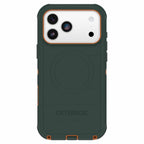 OtterBox Defender Pro MagSafe Case w/Camera Control Coopersmith (Green) for iPhone 17 Pro Max