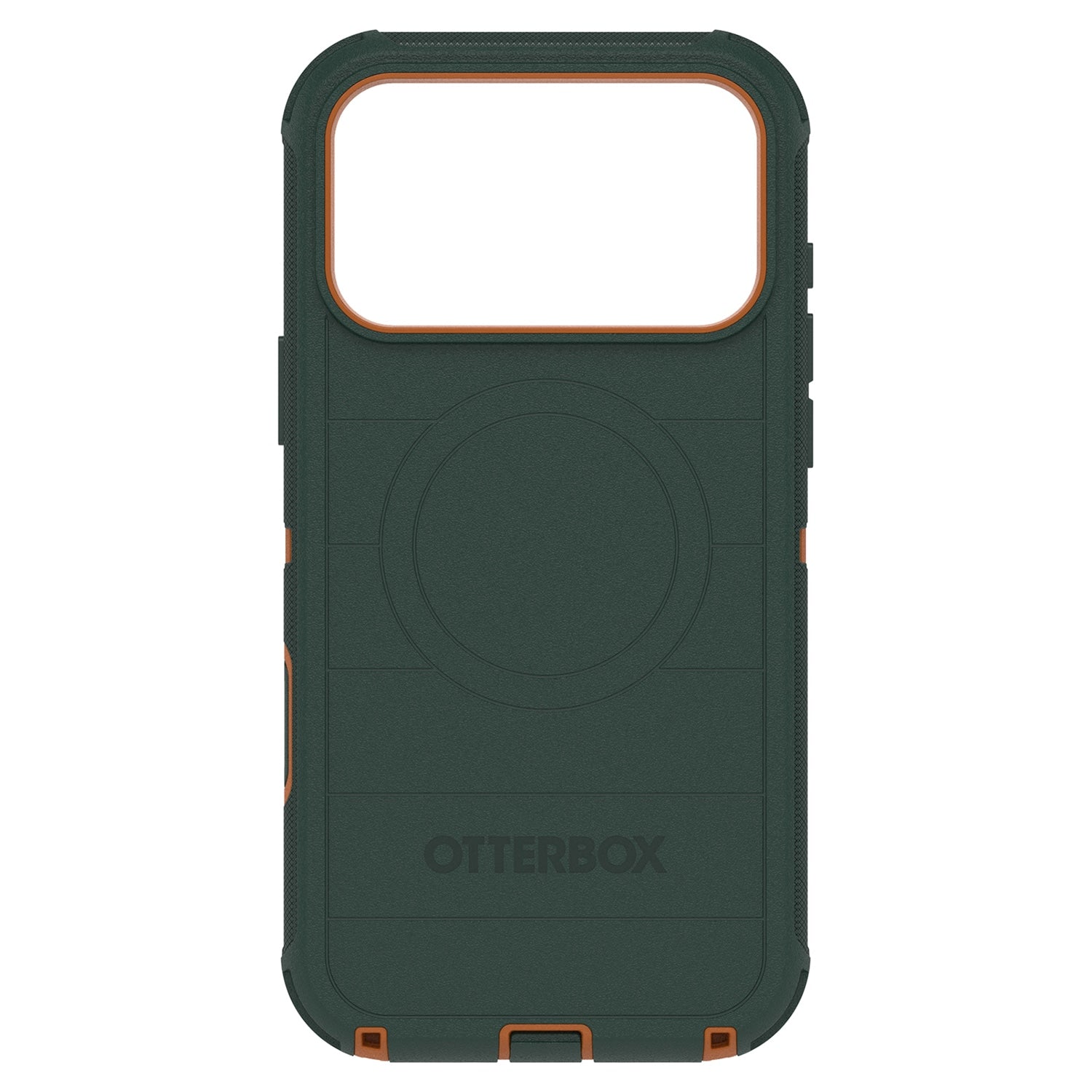 OtterBox Defender Pro MagSafe Case w/Camera Control Coopersmith (Green) for iPhone 17 Pro Max