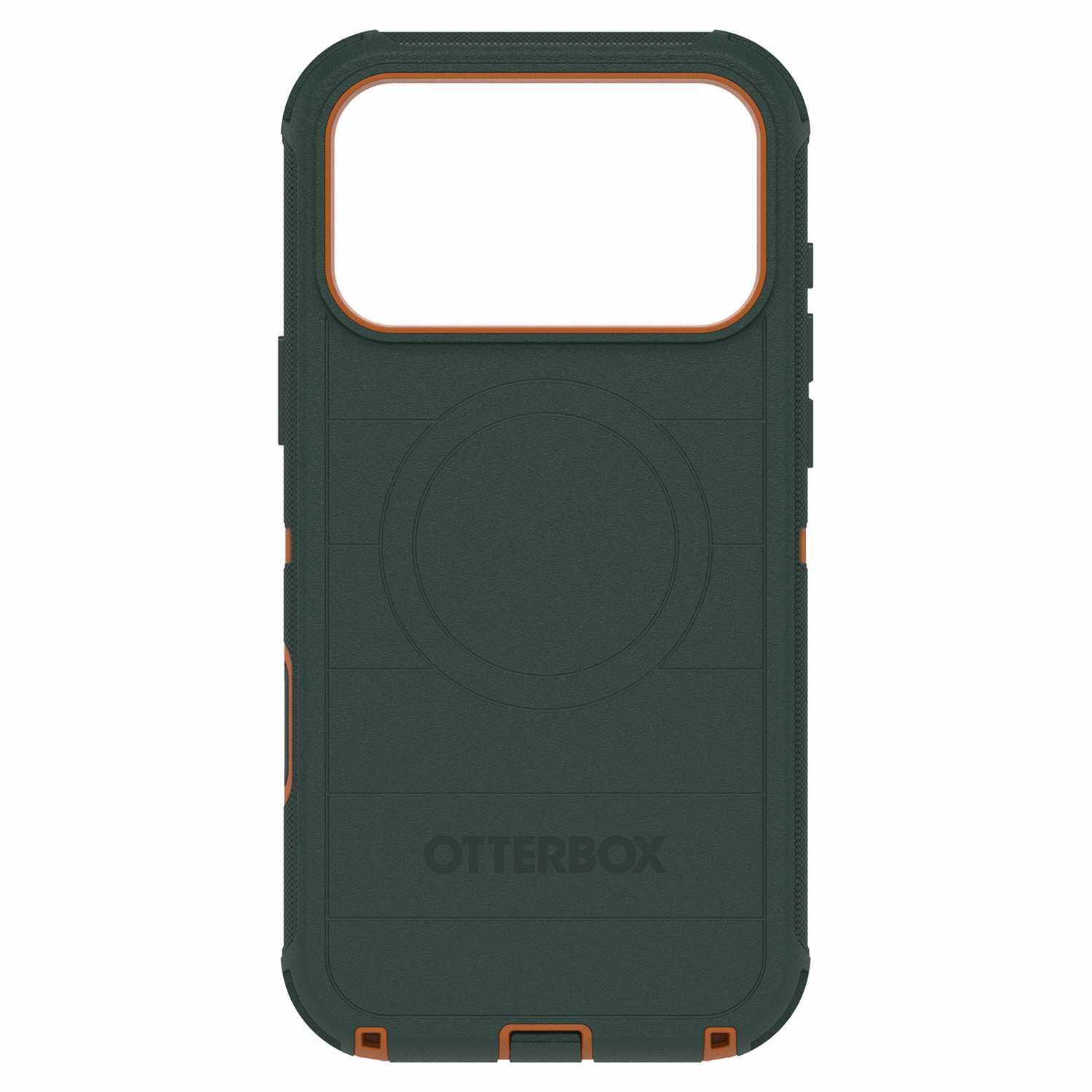 OtterBox Defender Pro MagSafe Case w/Camera Control Coopersmith (Green) for iPhone 17 Pro Max