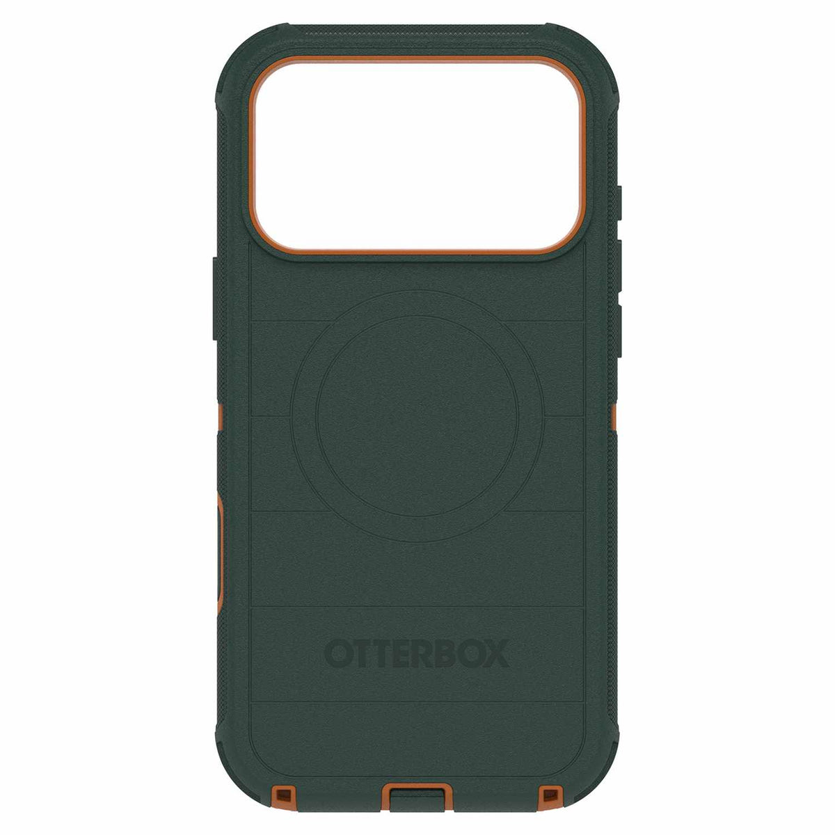 OtterBox Defender Pro MagSafe Case w/Camera Control Coopersmith (Green) for iPhone 17 Pro Max