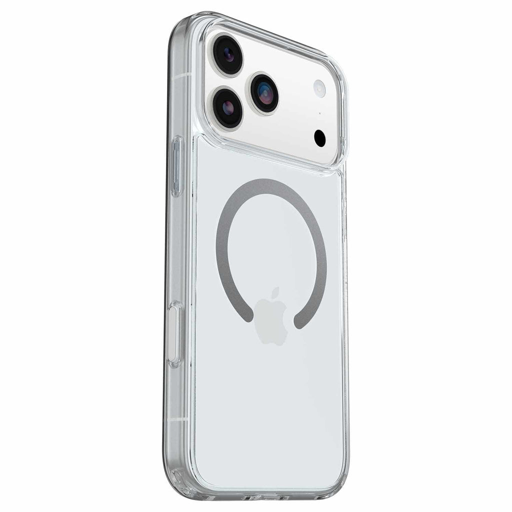 OtterBox Symmetry Clear MagSafe Case w/Camera Control Clear with Blue Tint (Clear) for iPhone 17 Pro Max
