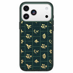 OtterBox Symmetry Clear MagSafe Case w/Camera Control Golden Bloom (Green) for iPhone 17 Pro Max