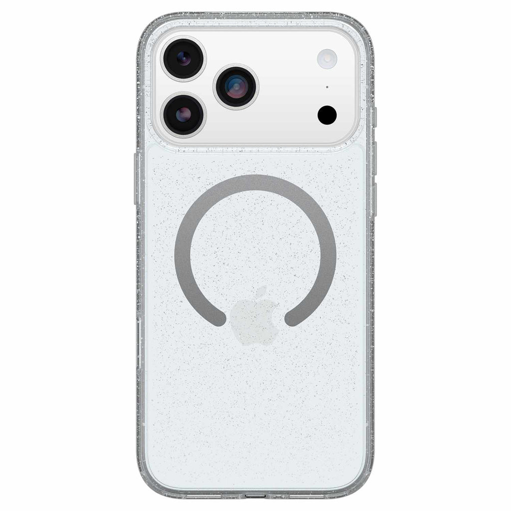 OtterBox Symmetry Clear MagSafe Case w/Camera Control Stardust 3.0 with Blue Tint (Clear) for iPhone 18 Pro Max/17 Pro Max