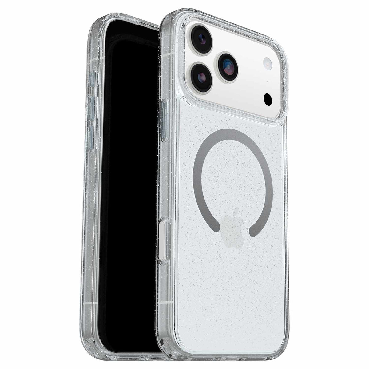 OtterBox Symmetry Clear MagSafe Case w/Camera Control Stardust 3.0 with Blue Tint (Clear) for iPhone 18 Pro Max/17 Pro Max