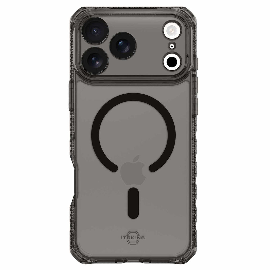 ITSKINS Hybrid_R Vapor MagSafe Case Smoke for iPhone 18 Pro Max/17 Pro Max