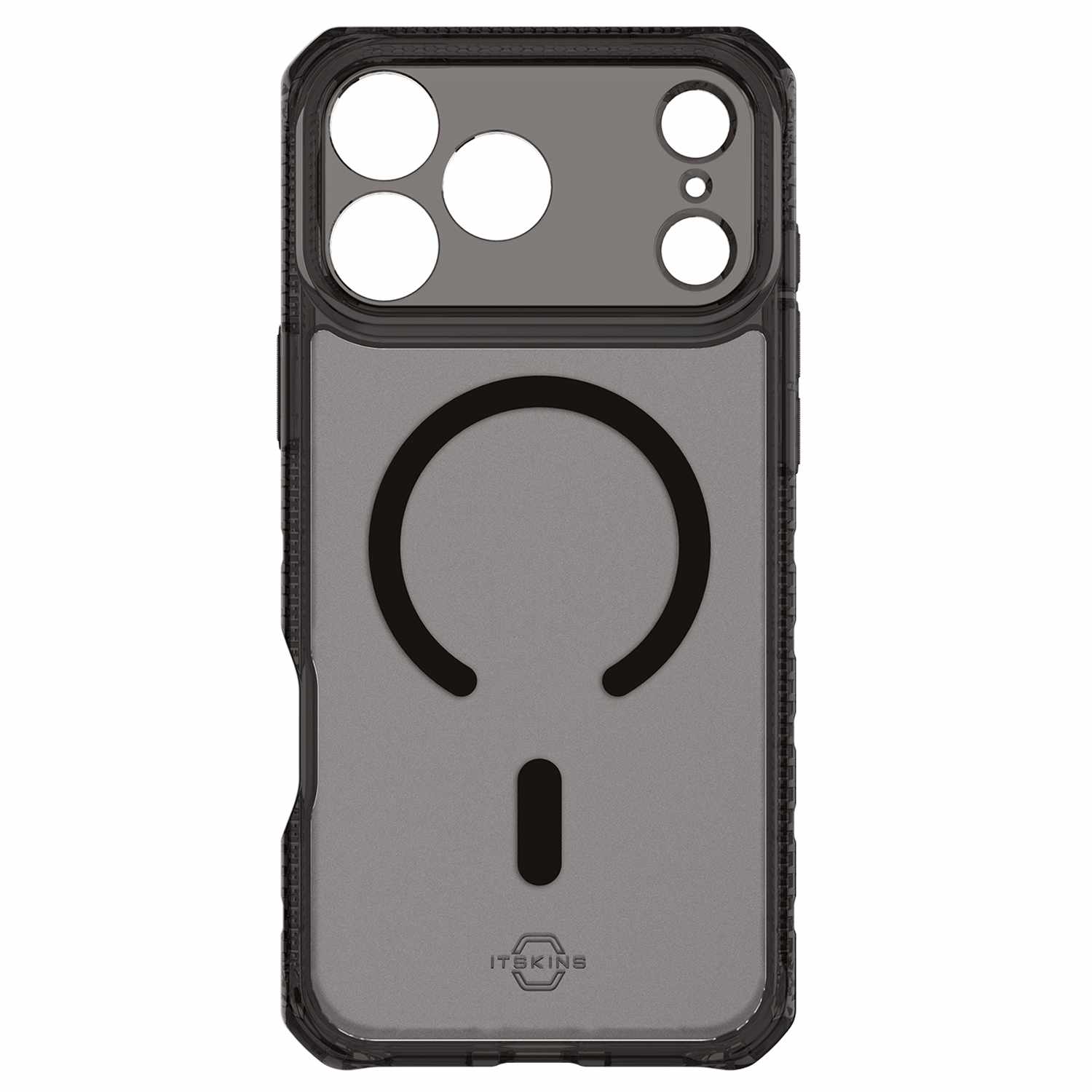 ITSKINS Hybrid_R Vapor MagSafe Case Smoke for iPhone 17 Pro Max