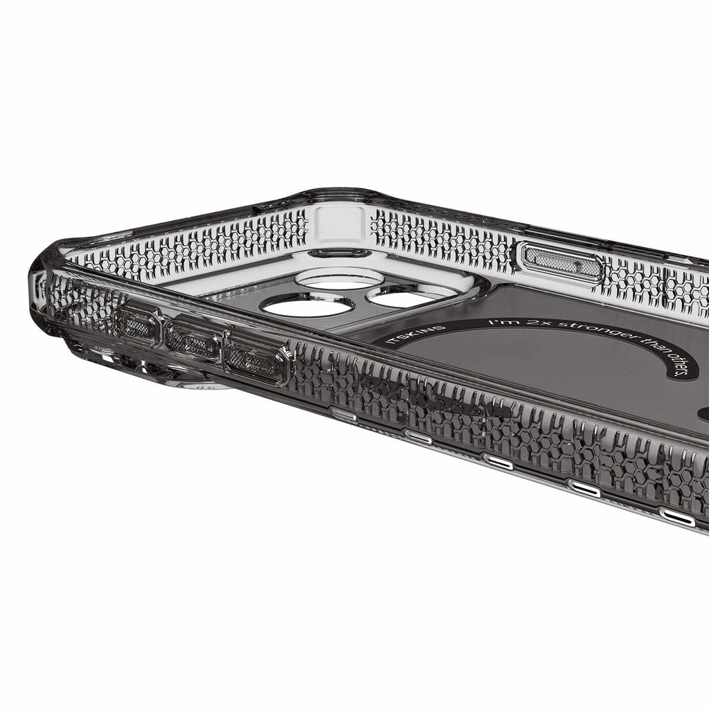 ITSKINS Hybrid_R Vapor MagSafe Case Smoke for iPhone 17 Pro Max