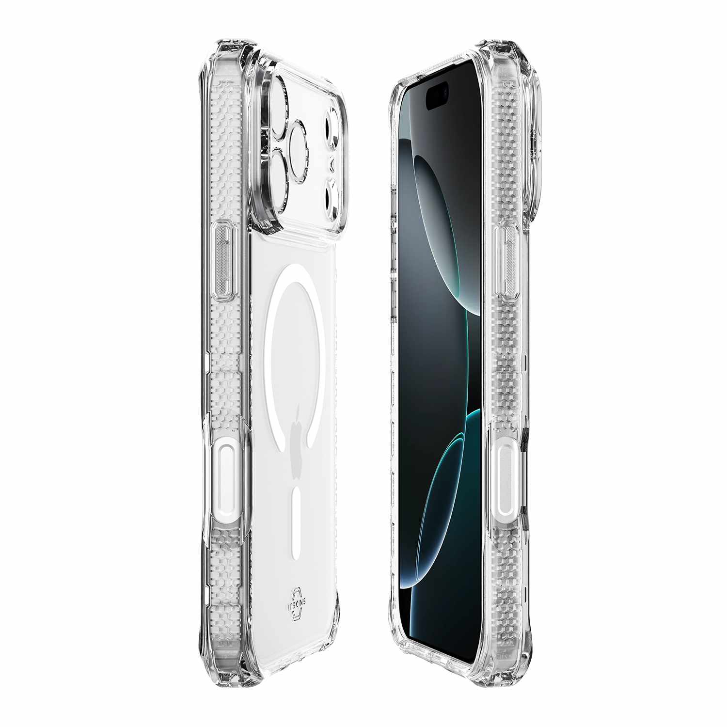 ITSKINS Hybrid_R MagSafe Case Clear for iPhone 17 Pro