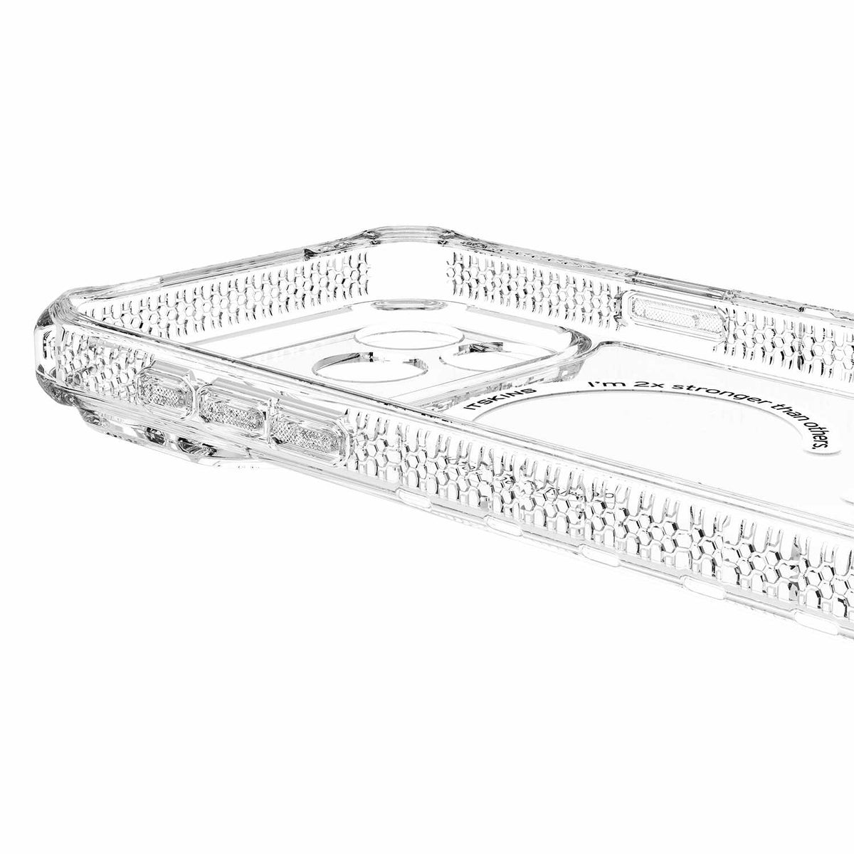 ITSKINS Hybrid_R MagSafe Case Clear for iPhone 18 Pro/17 Pro