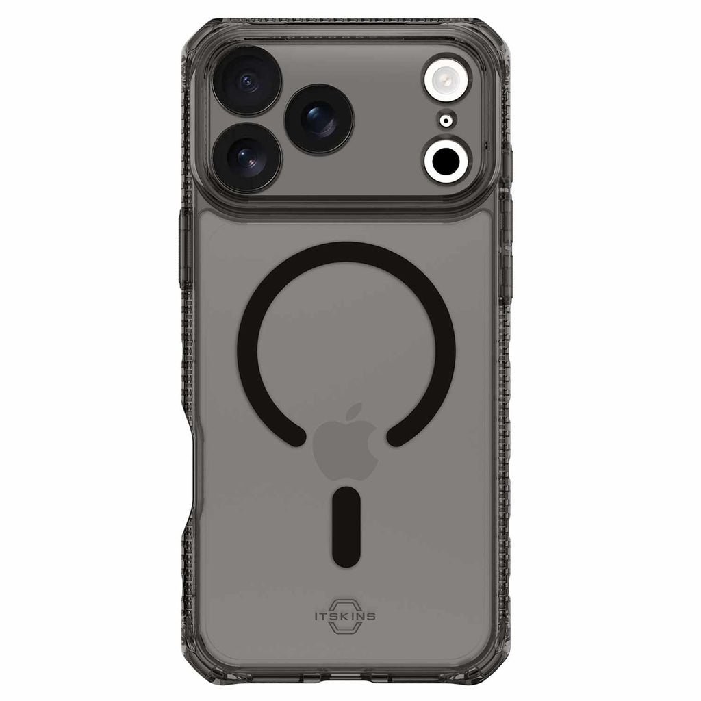 ITSKINS Hybrid_R Vapor MagSafe Case Smoke for iPhone 18 Pro/17 Pro