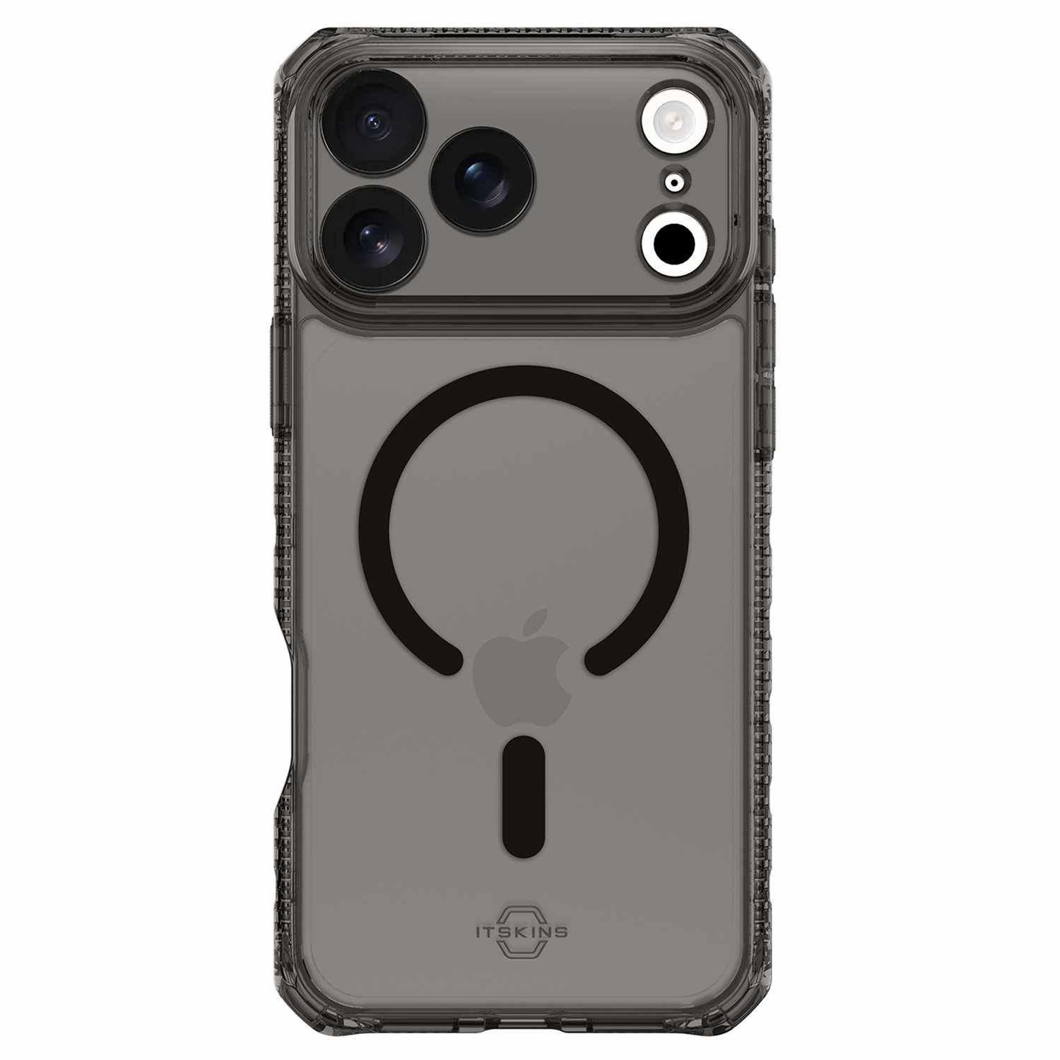 ITSKINS Hybrid_R Vapor MagSafe Case Smoke for iPhone 17 Pro