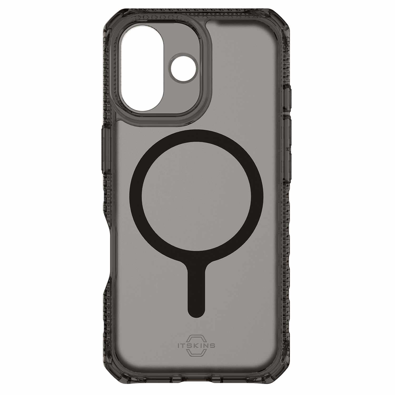 ITSKINS Hybrid_R Vapor MagSafe Case Smoke for iPhone 17