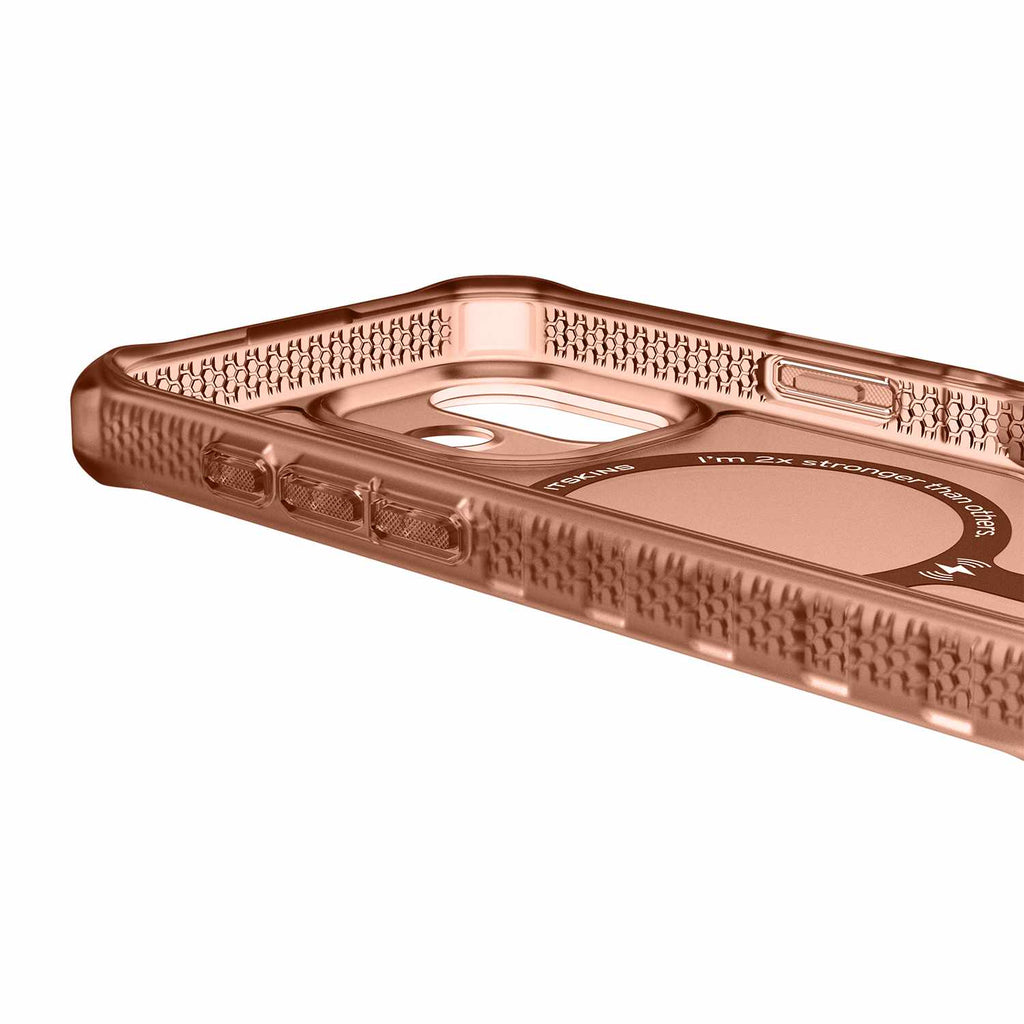 ITSKINS Hybrid_R Frost MagSafe Case Mocha for iPhone 17