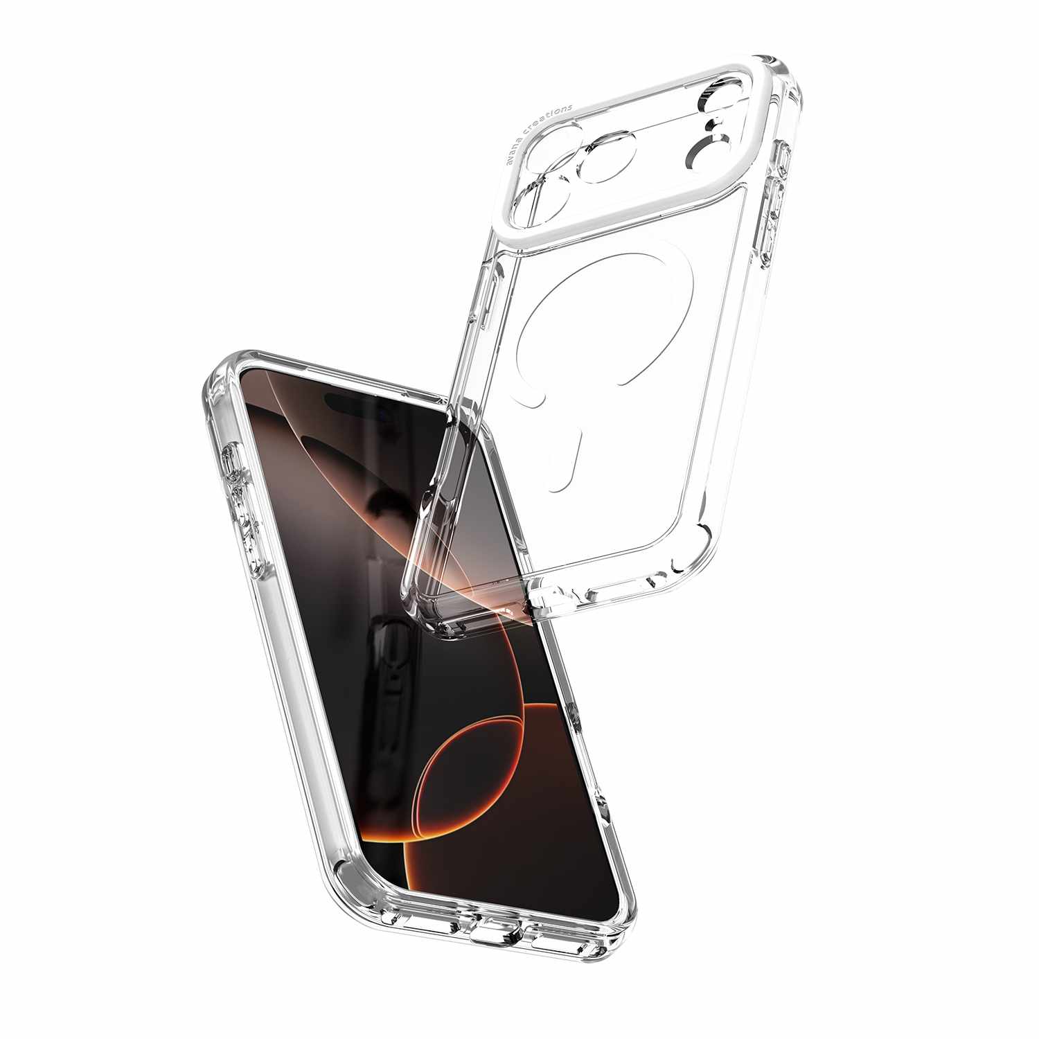 Avana Ice MagSafe Case Clear for iPhone 18 Pro/17 Pro