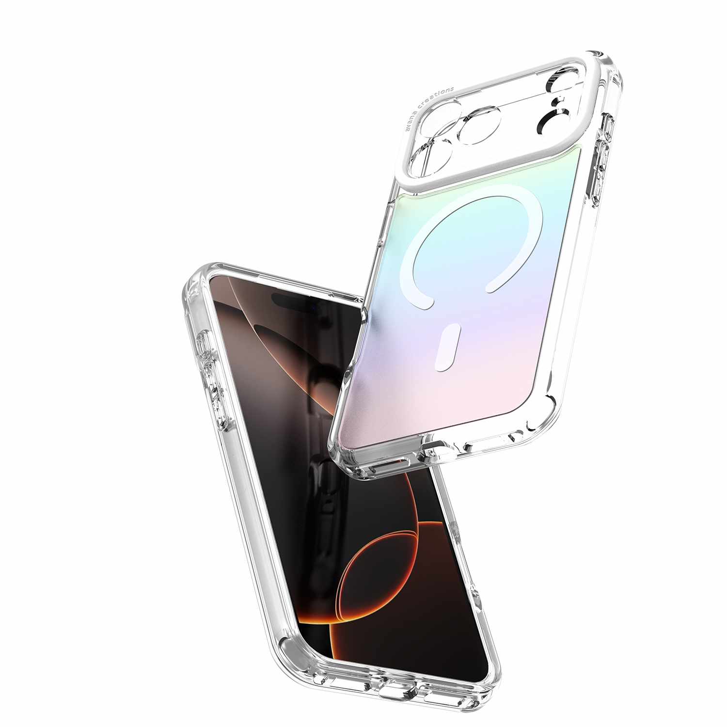 Avana Cosmic Frost MagSafe Case Violet for iPhone 18 Pro/17 Pro