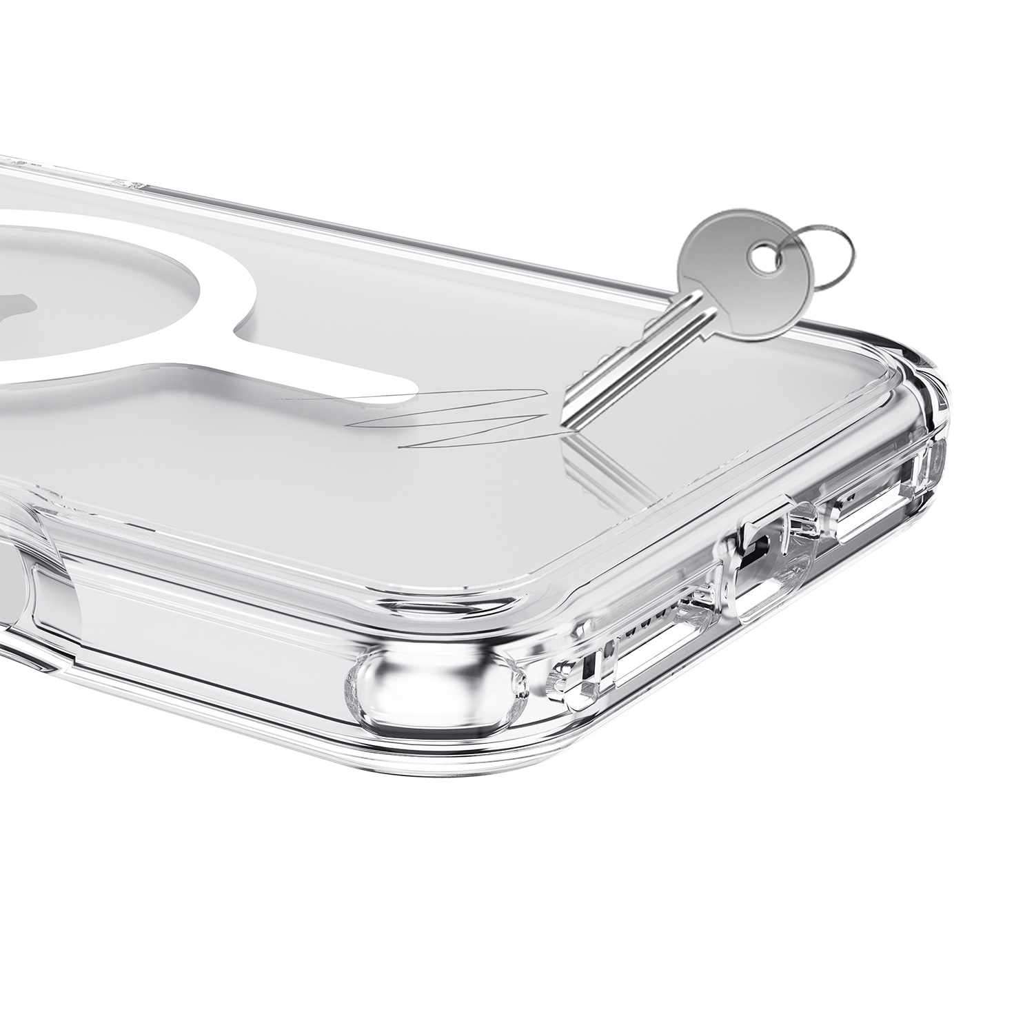 Avana Ice MagSafe Case Clear for iPhone 17