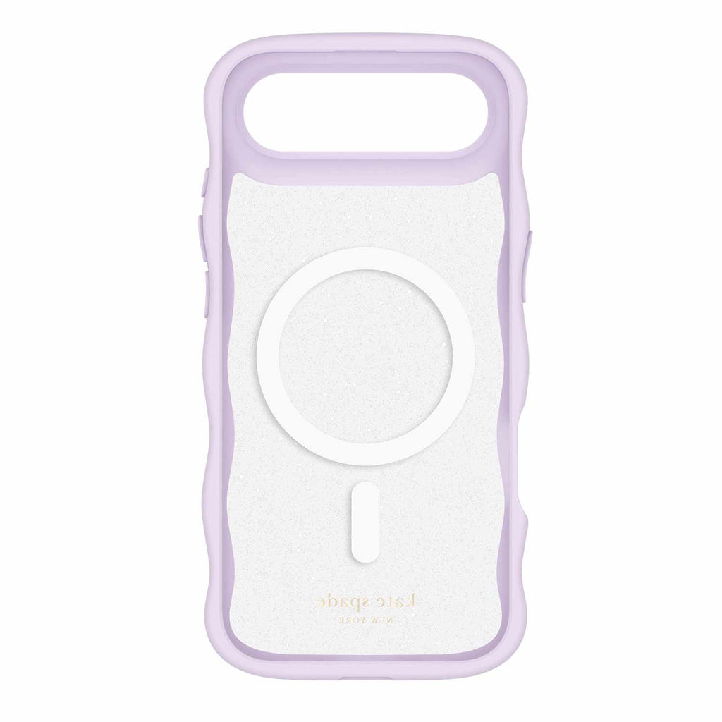 Kate Spade Wavy MagSafe Case Opal Glitter for iPhone Air
