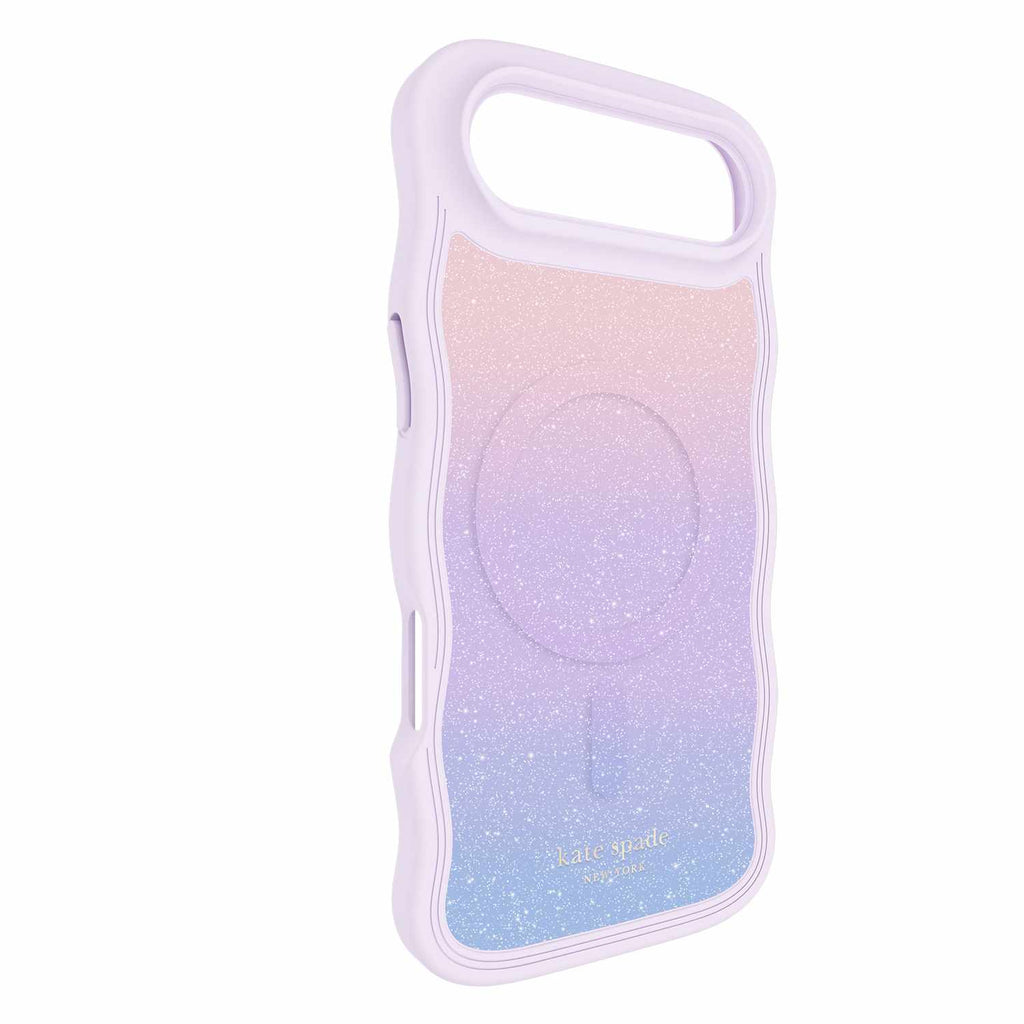 Kate Spade Wavy MagSafe Case Opal Glitter for iPhone Air