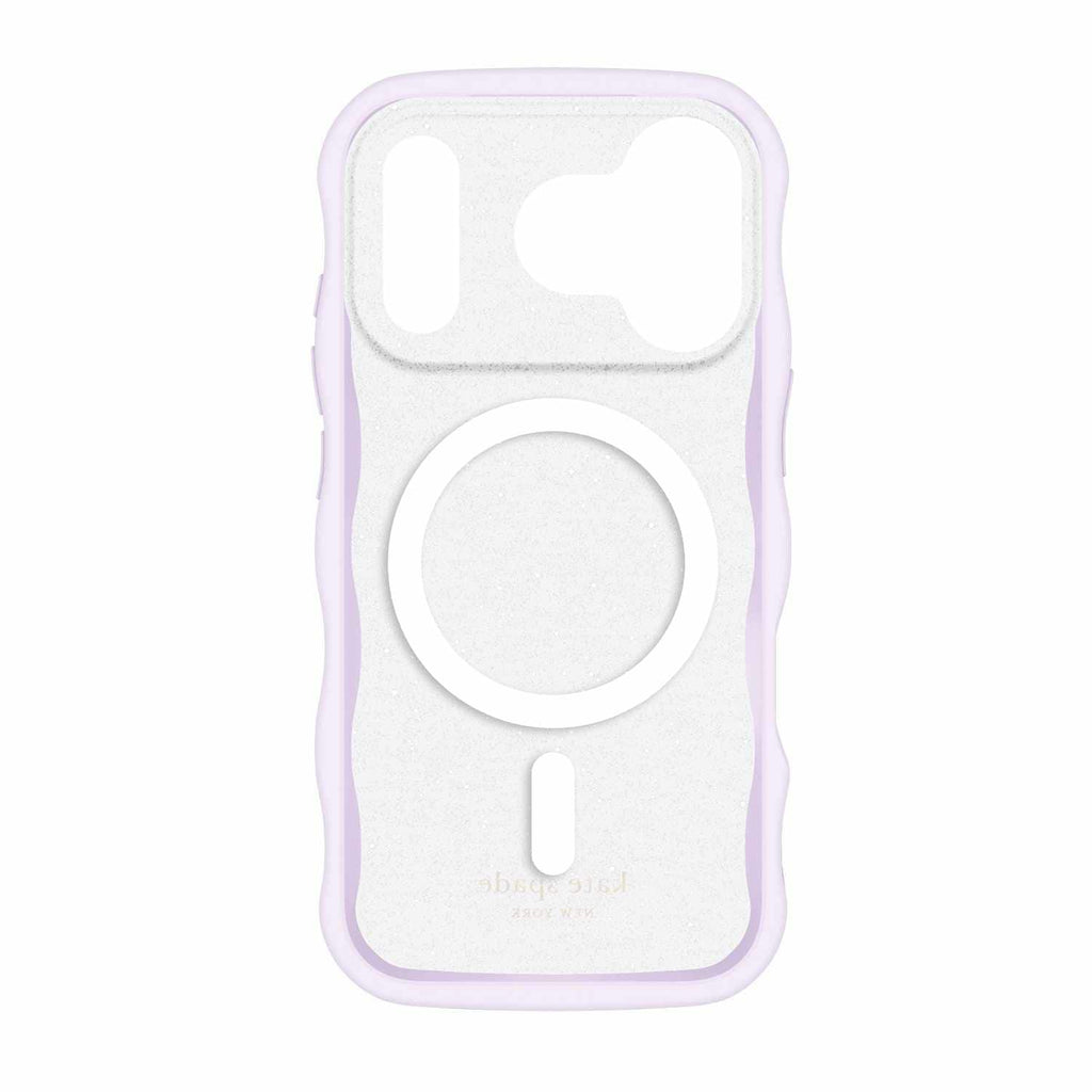 Kate Spade Wavy MagSafe Case Opal Glitter for iPhone 17 Pro