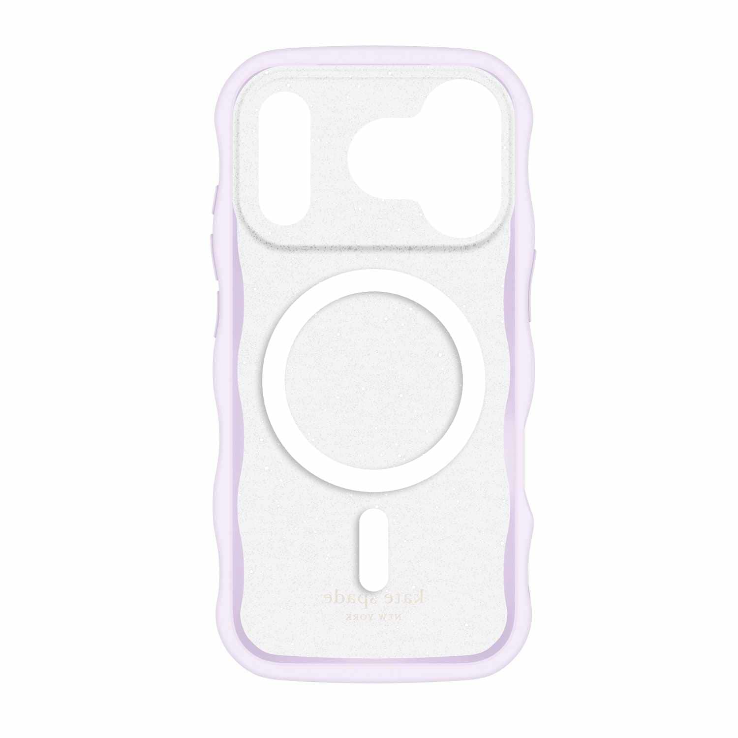 Kate Spade Wavy MagSafe Case Opal Glitter for iPhone 17 Pro