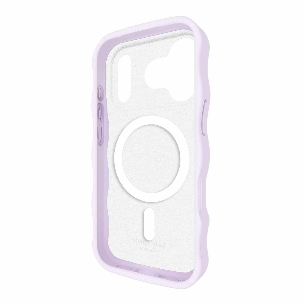 Kate Spade Wavy MagSafe Case Opal Glitter for iPhone 17 Pro