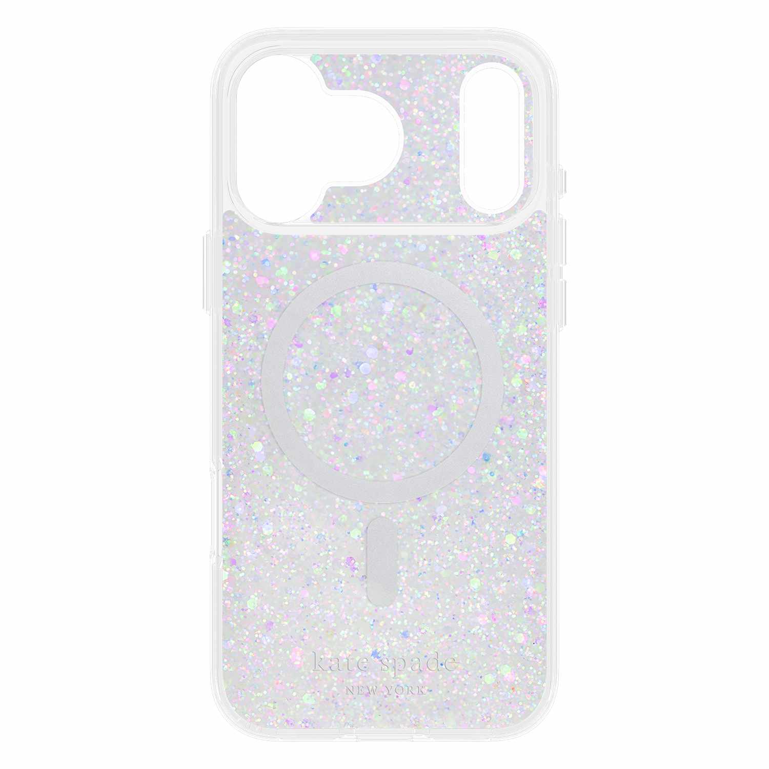 Kate Spade Protective MagSafe Case Chunky Glitter Iridescent for iPhone 17 Pro Max