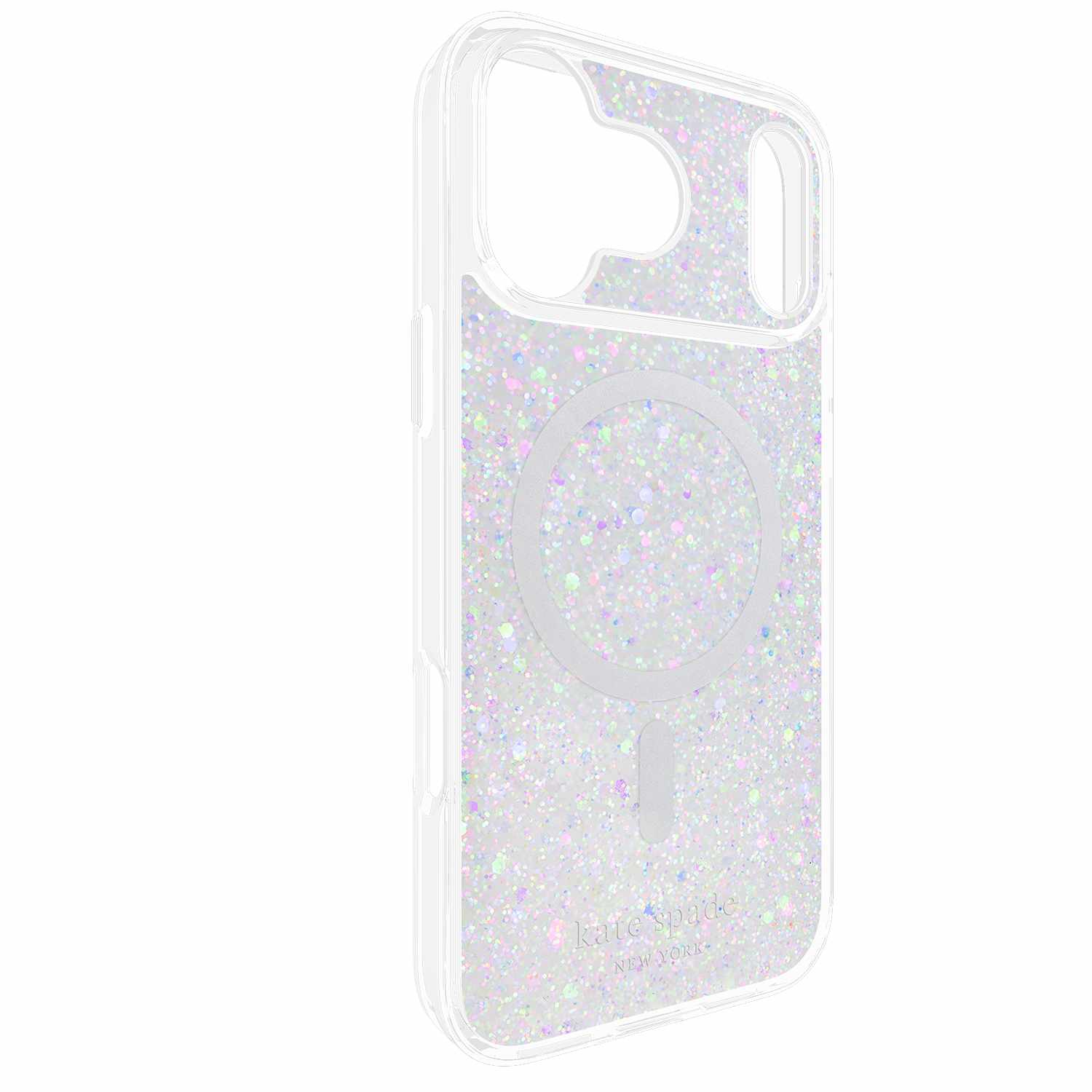 Kate Spade Protective MagSafe Case Chunky Glitter Iridescent for iPhone 17 Pro Max
