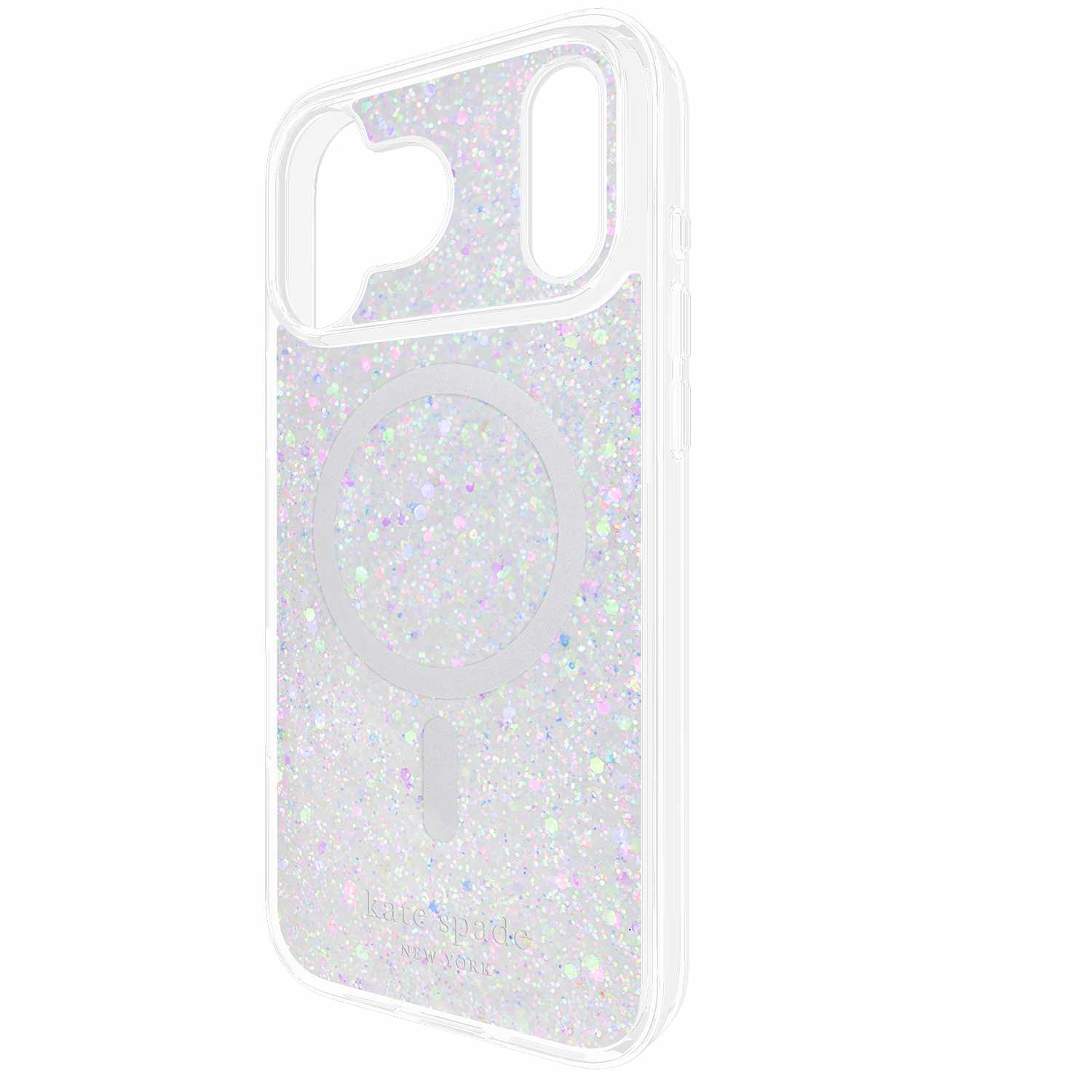 Kate Spade Protective MagSafe Case Chunky Glitter Iridescent for iPhone 17 Pro Max