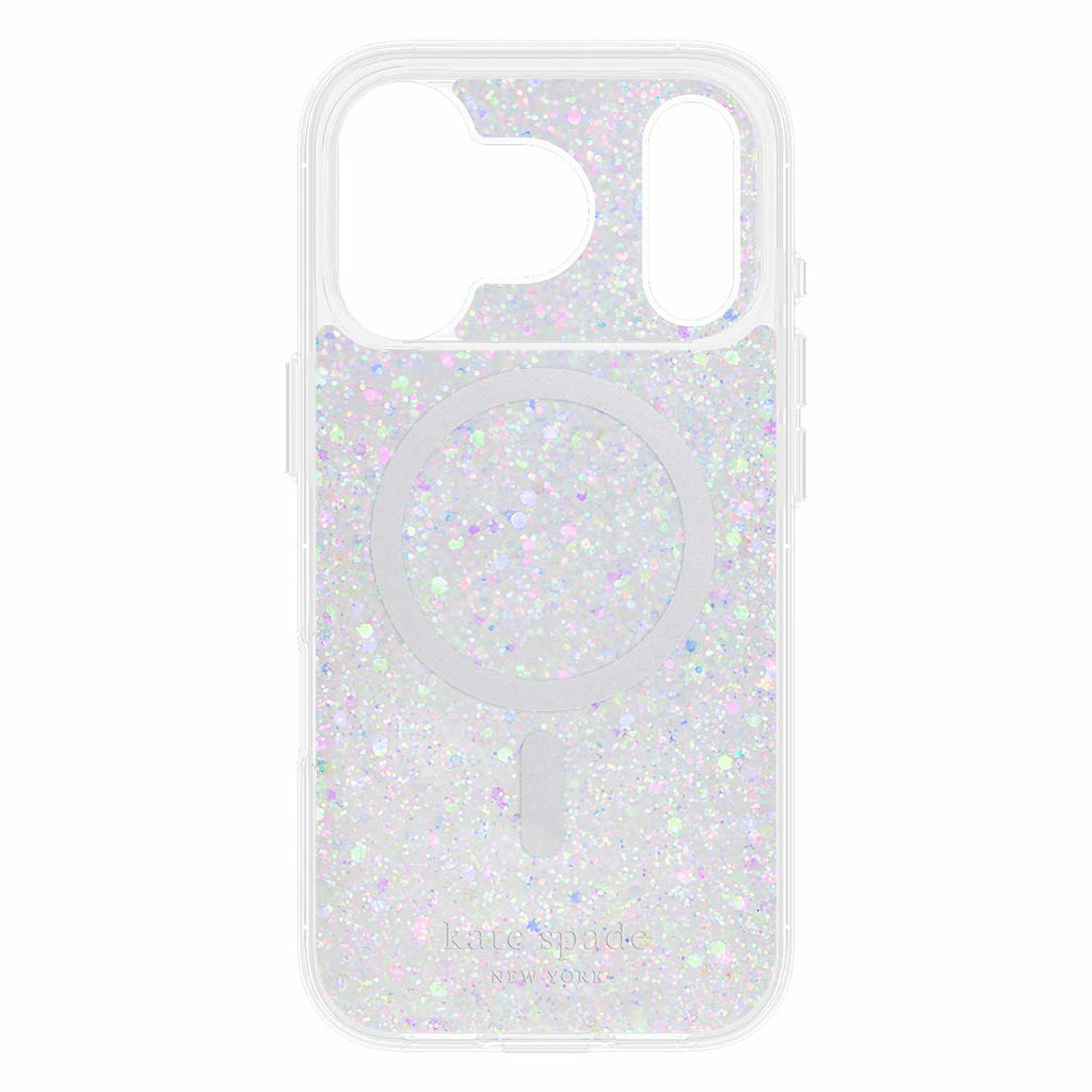Kate Spade Protective MagSafe Case Chunky Glitter Iridescent for iPhone 17 Pro